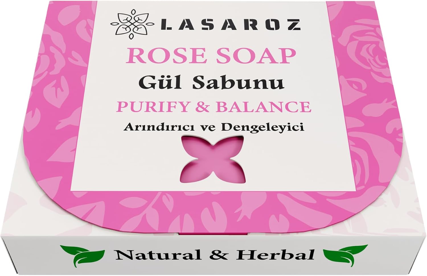 Gül Sabunu Doğal Bitkisel Arındırıcı Dengeleyici Sabun 100 gr