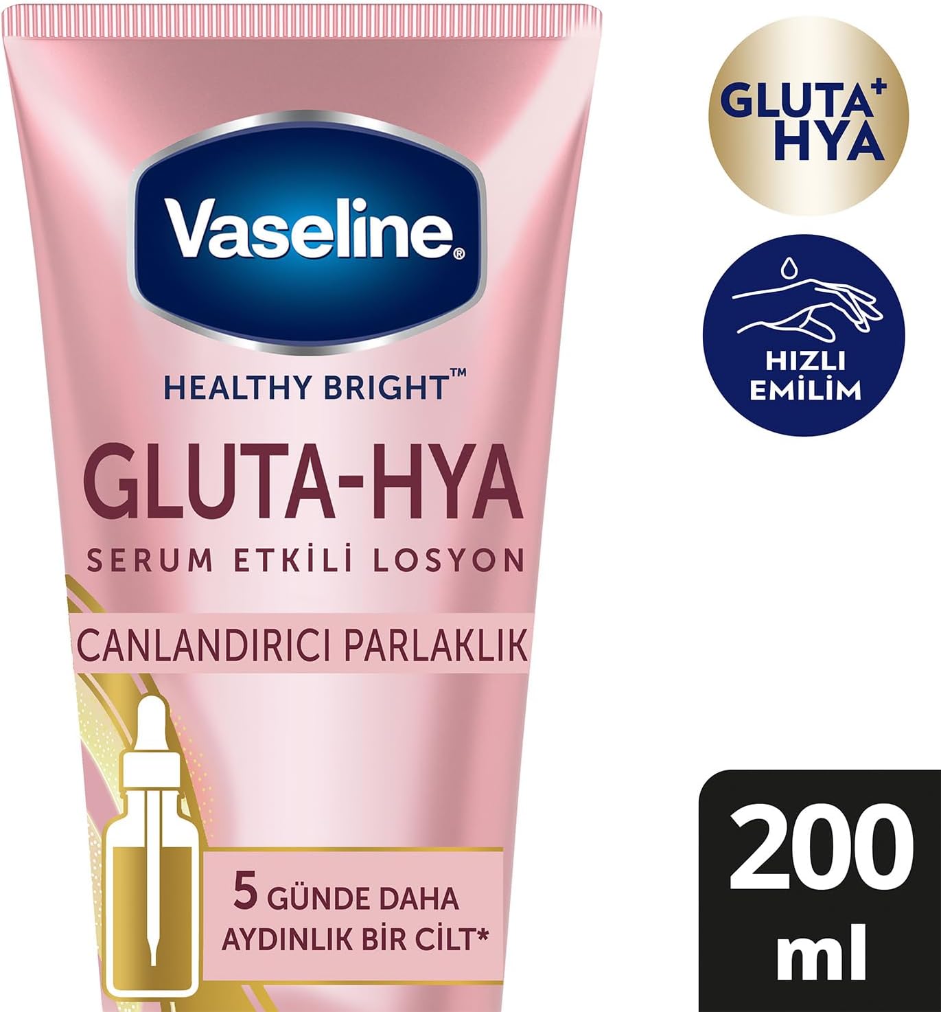 Gluta Hya Serum Etkili Losyon Canlandırıcı Parlaklık 200 ml