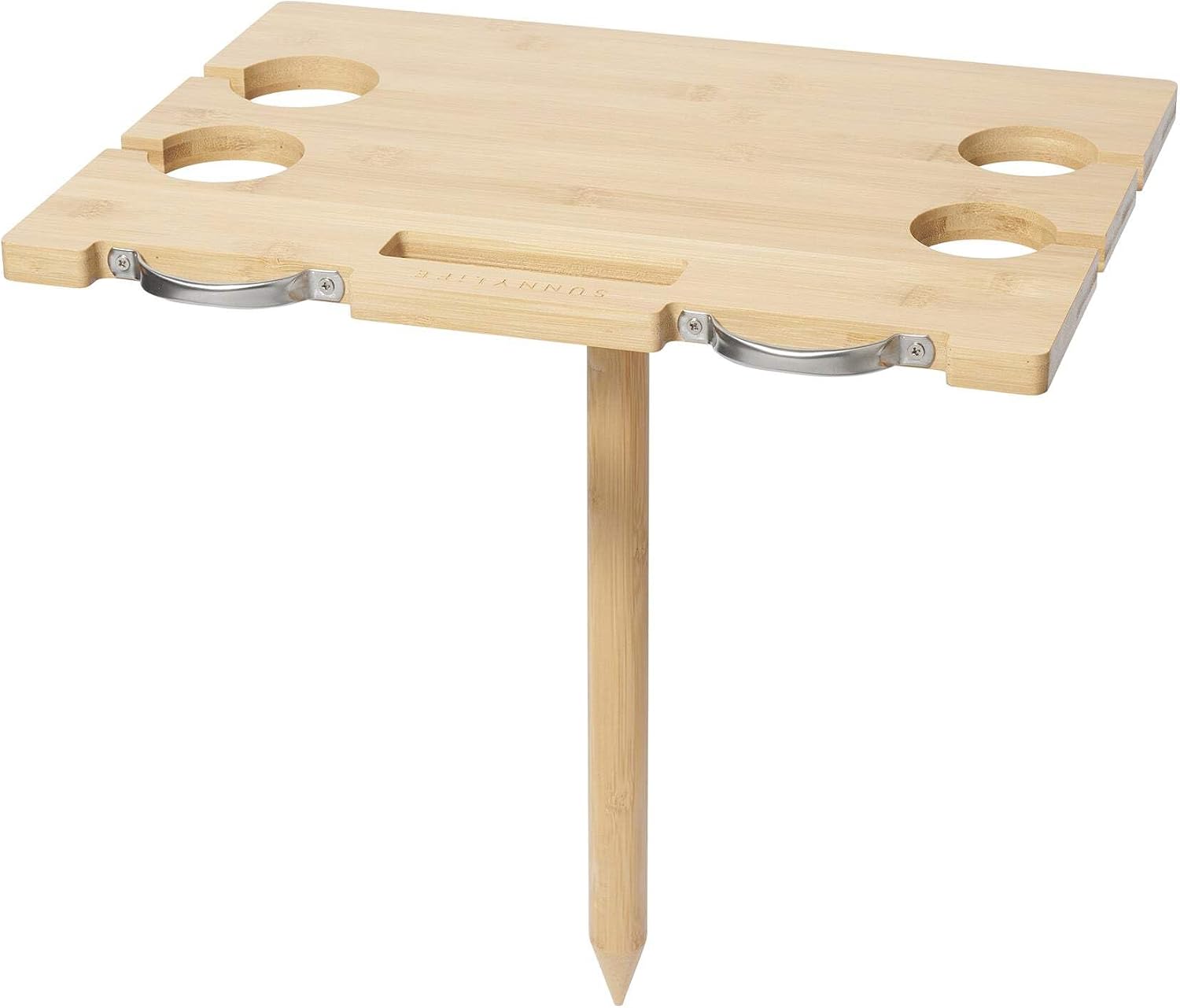 Portable Picnic Table Bambu Katlanır Masa