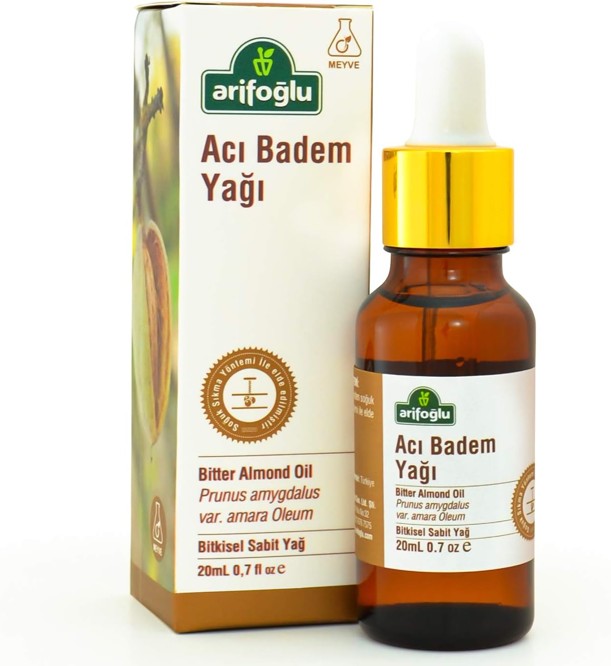 Acı Badem Yağı 20 ml
