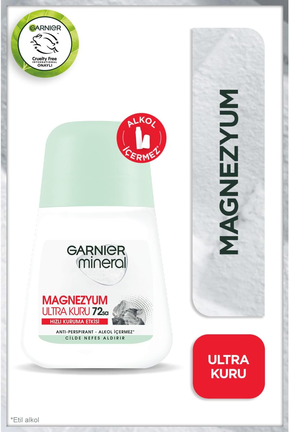 Mineral Magnezyum Ultra Kuru Roll-On Deodorant