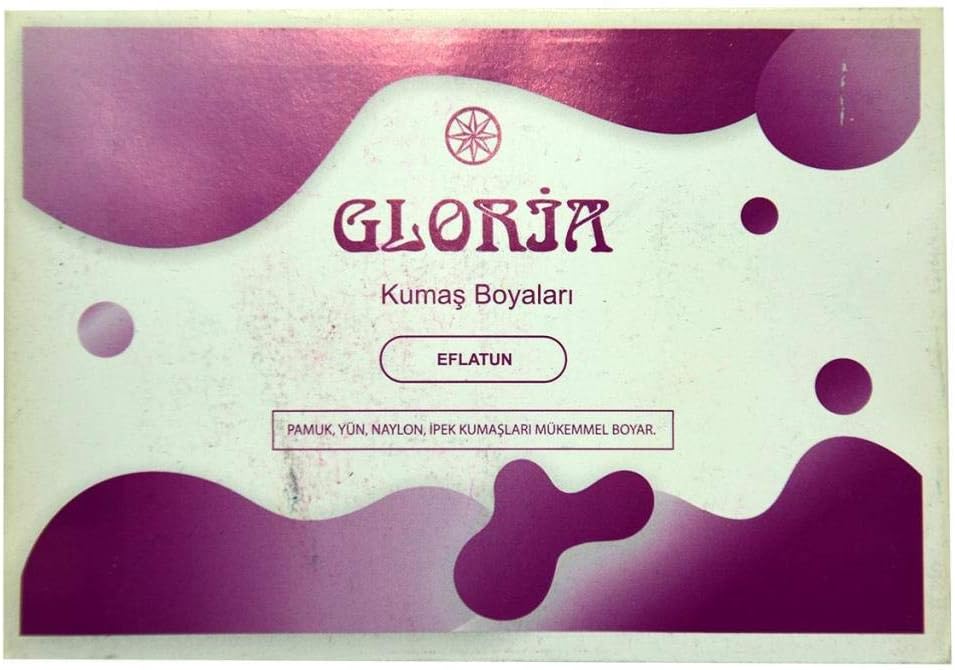 Kumaş Boyası Eflatun 10 Gr Paket