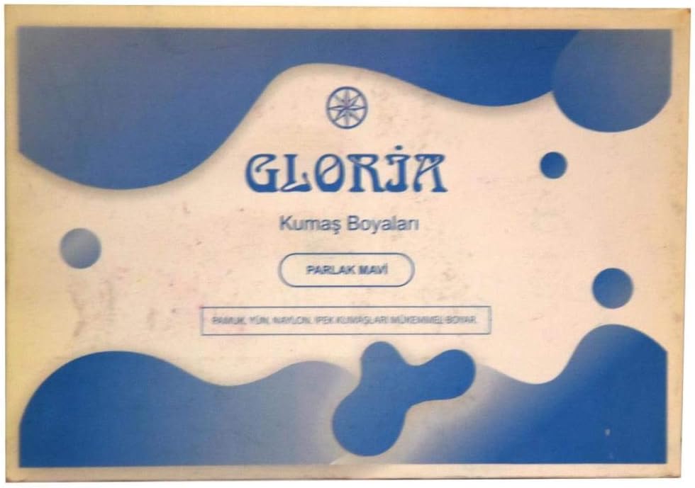 Kumaş Boyası Parlak Mavi 10 Gr Pkt