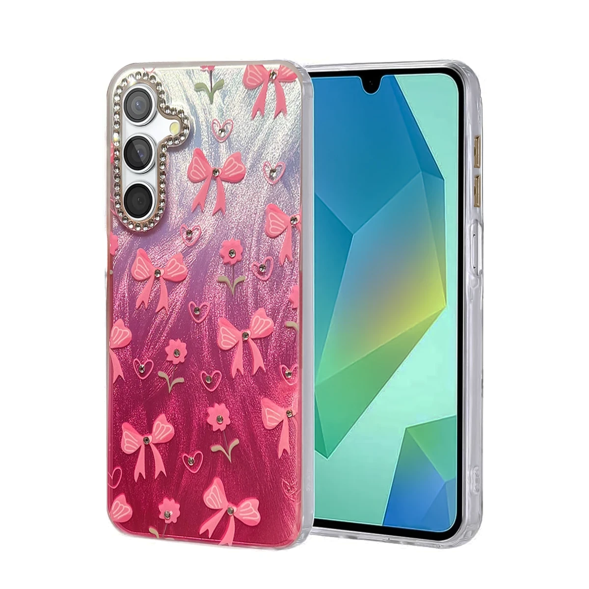 Samsung Galaxy A25 5G Kılıf Blade Aynalı Desenli Kapak - Desen 3