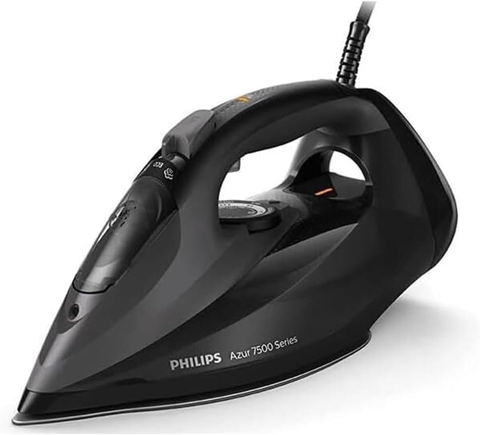 7500 Serisi Buharlı Ütü – 3200W Güç, 55 g/dk Sürekli Buhar, 260 g Güçlendirme, SteamGlide Elite Taban, Otomatik Kapanma, Damlama Önleyici Sistem, 300 ml Tank (DST7511/80)