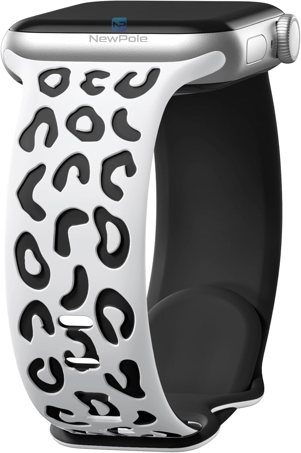 Watch 42mm(Seri 10) 41mm 40mm 38mm ile Uyumlu Kordon Leopar Desenli Kordon Kopma Karşıtı Rahatsız Etmeyen Watch Ultra 2/1 10 9 8 SE 7 6 5 4 3 2 1 ile Uyumlu Kordon