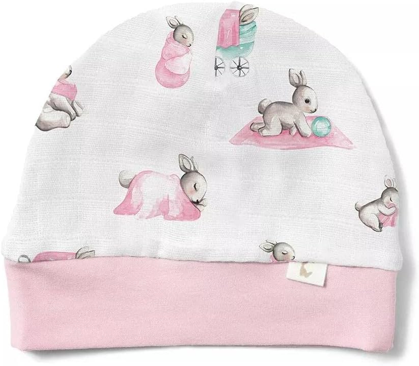Yenidoğan Hastane Çıkış Seti-Bebe Lapin Rose 4 Parça