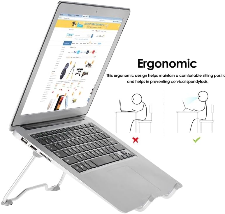 Aliminyum Ayarlı Laptop Tablet Notebook Yükseltici Tutucu cin272