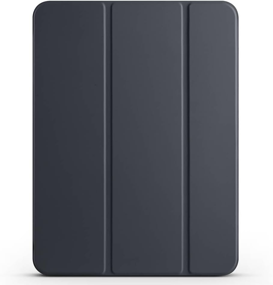 Apple ile uyumlu iPad Pro 11 2024 Smart Cover Kalem Bölmeli Standlı 1-1 Kılıf Siyah
