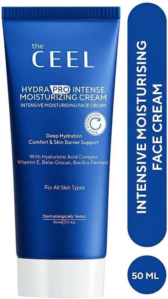Su Bazlı Nemlendirici Yüz Kremi 50 ml - Hyaluronik Asit, Allantoin, Seramid ve Sodium PCA İçeren Yoğun Nem ve Bariyer Destekleyici Hafif Doku Günlük Bakım Kremi