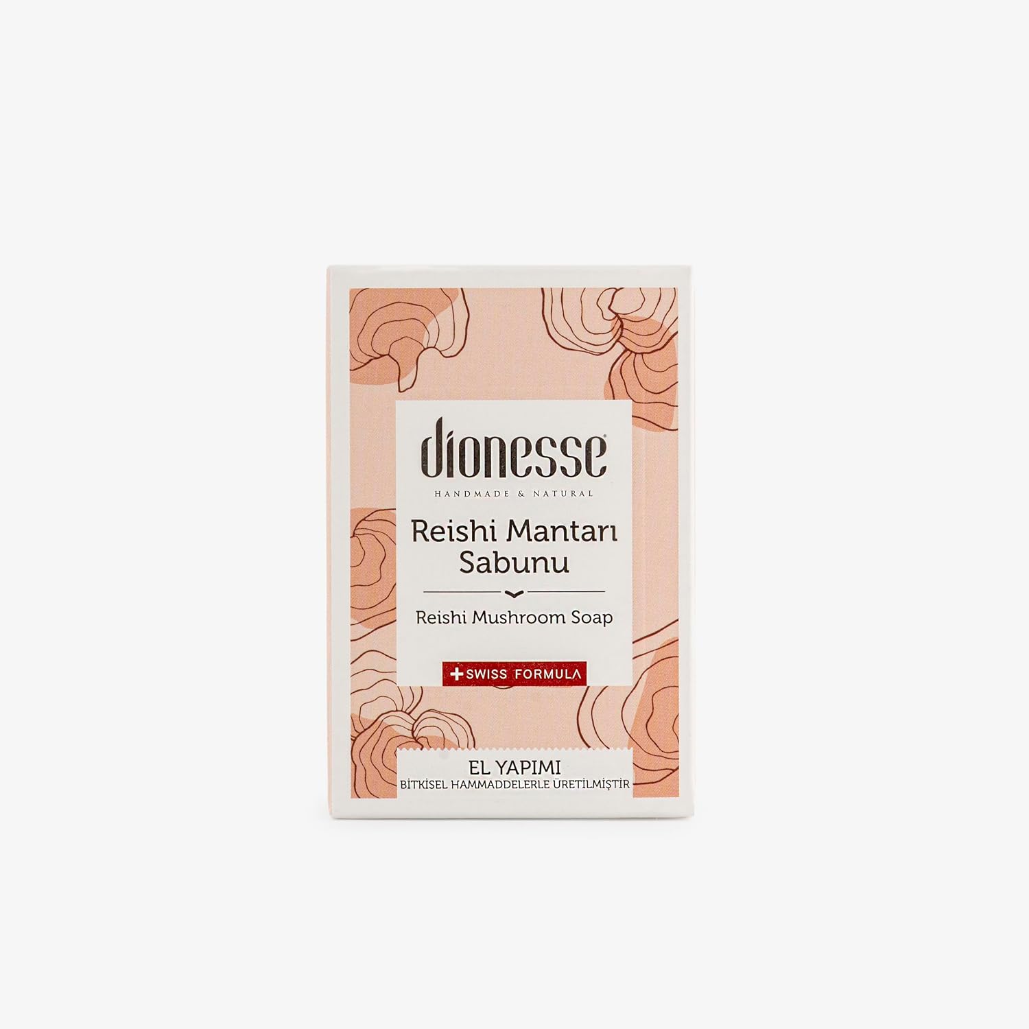 100% Doğal Yenileyici Reishi Mantarı Sabunu 90 gr - Anında Botoks Etkili, Kırışıklık, Sivilce ve Cilt Lekeleri Karşıtı, Antioksidan Destekli