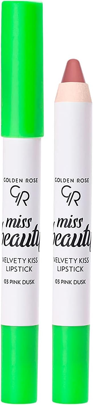 Miss Beauty Velvety Kiss Lipstick Ruj No: 03 Pink Dusk