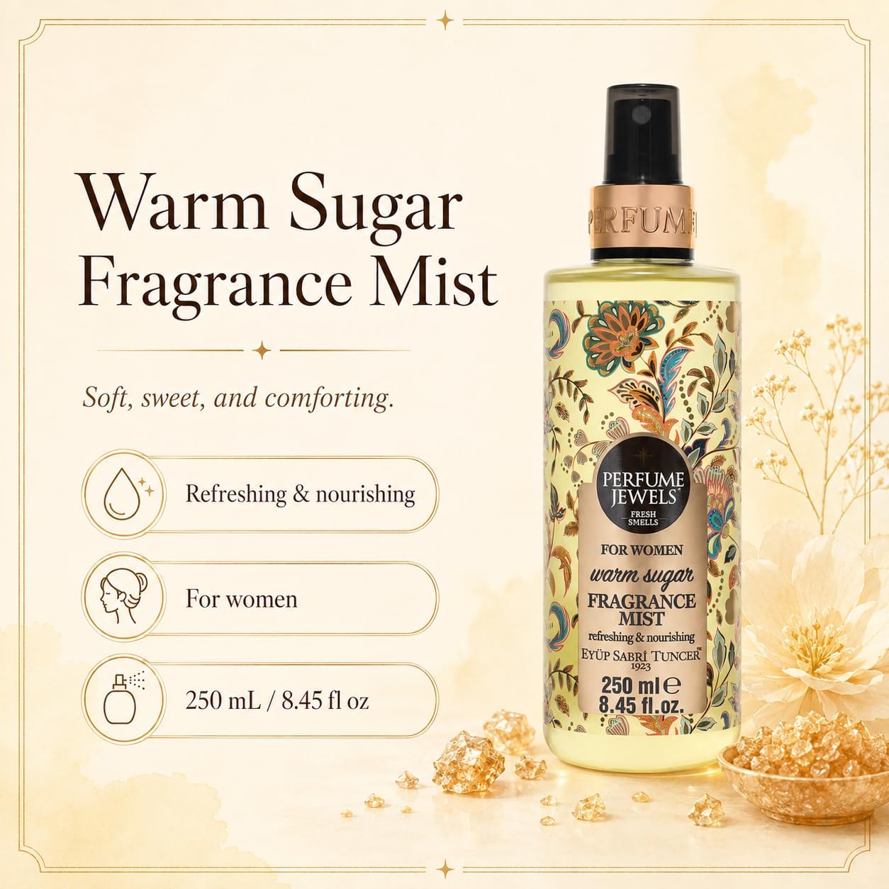 Eyüp Sabri Tuncer Warm Sugar Body Splash - Vücut Spreyi 250ml