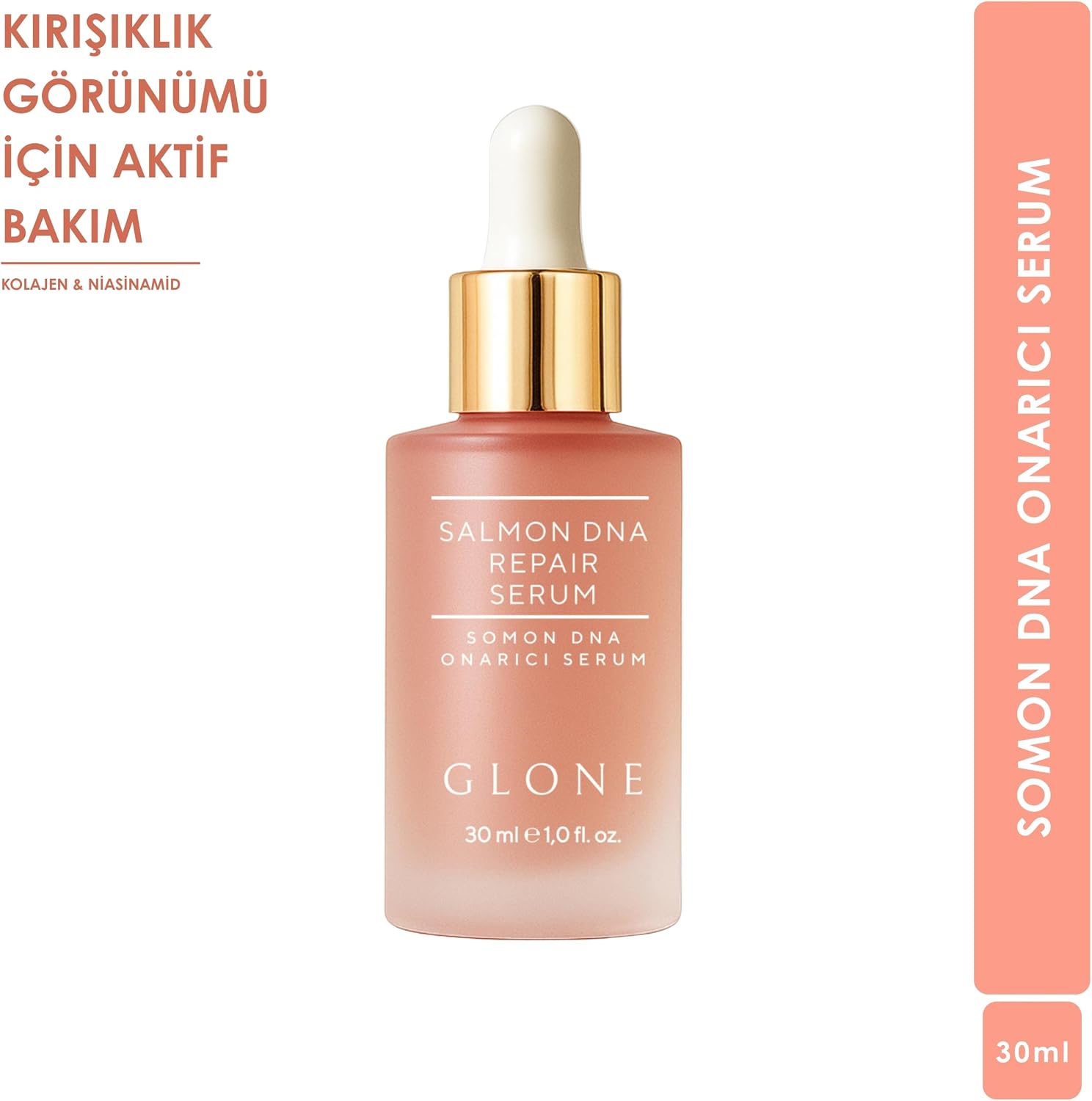 Somon DNA (PDRN) Onarıcı Yüz Serumu | 30ml | Somon Dna & Kolajen | Yaşlanma Karşıtı ve Yenileyici