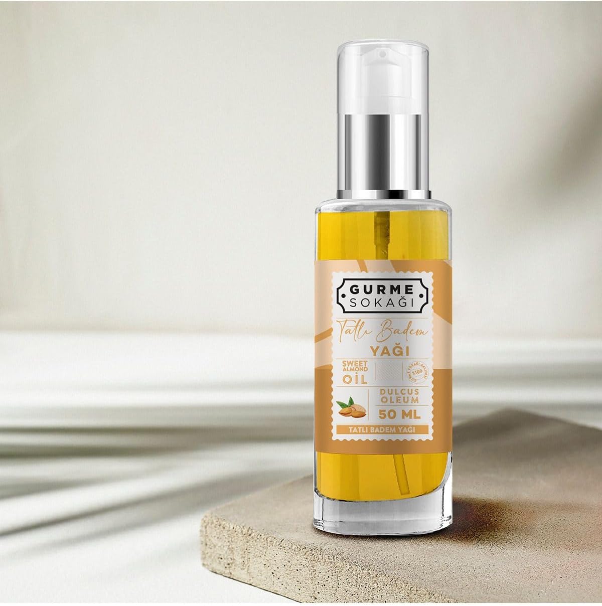 Gurme Sokağı Tatlı Badem Yağı 50 Ml