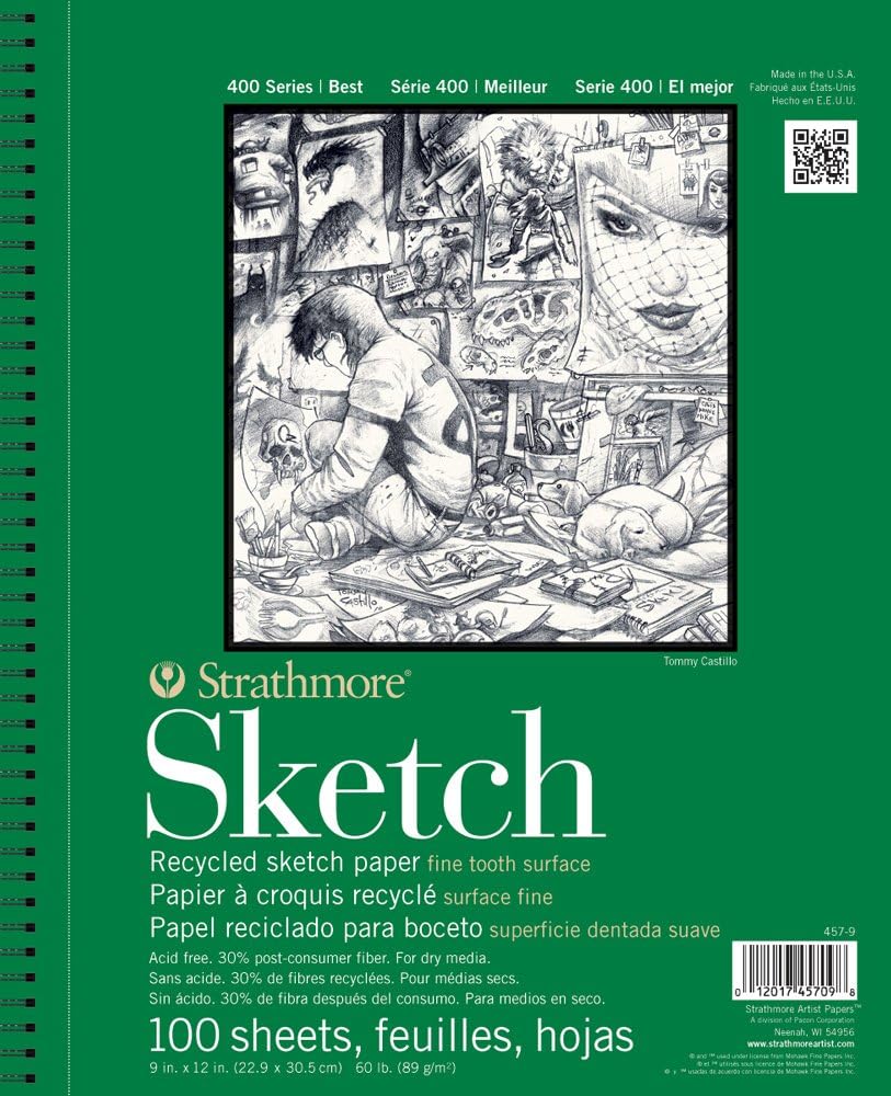 400 SERİSİ RECYCLED SKETCH DEFTERİ 22.5 * 30 CM 100 YAPRAK