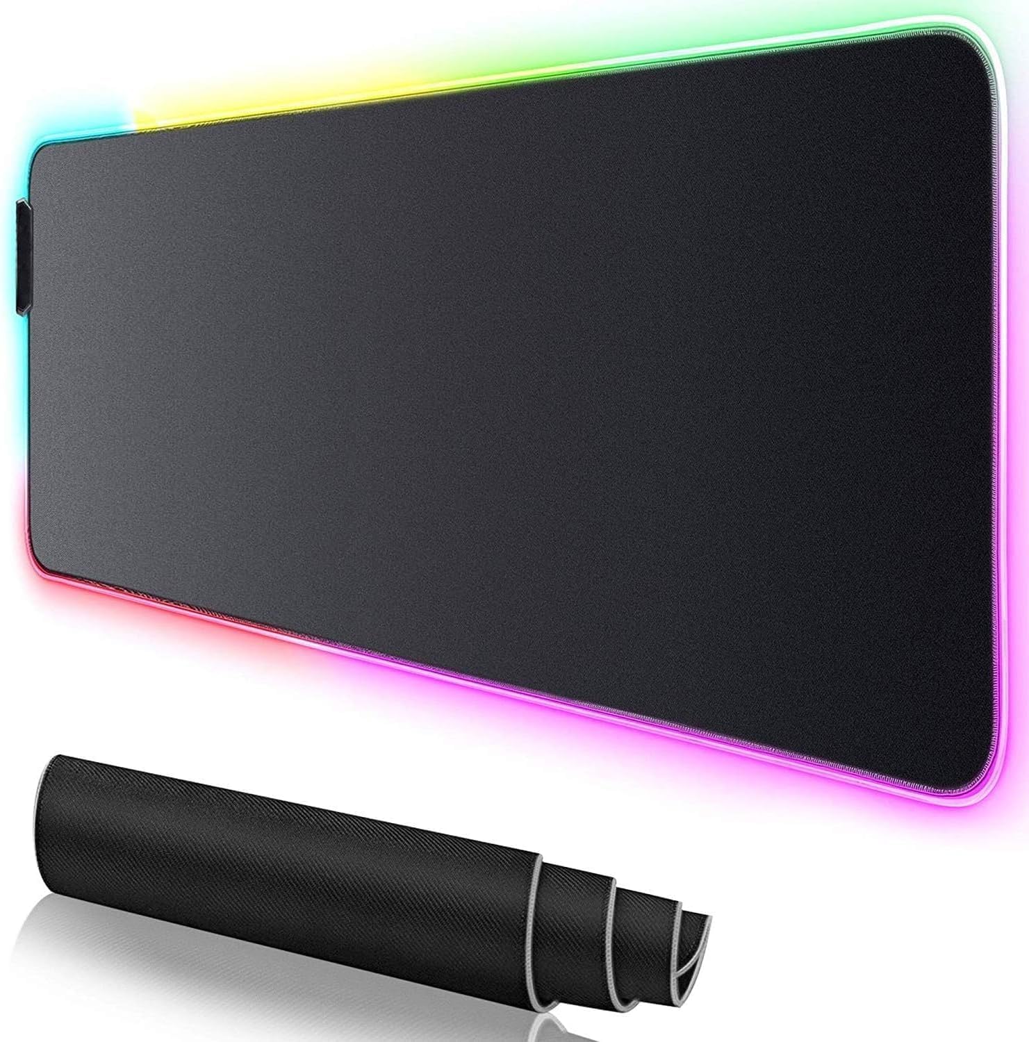 STORE Rgb Mouse Pad 80x30 Cm, 4 mm Kalınlık, Parlak Su Geçirmez Yüzey, Oyuncu Gaming XXL Mausepad
