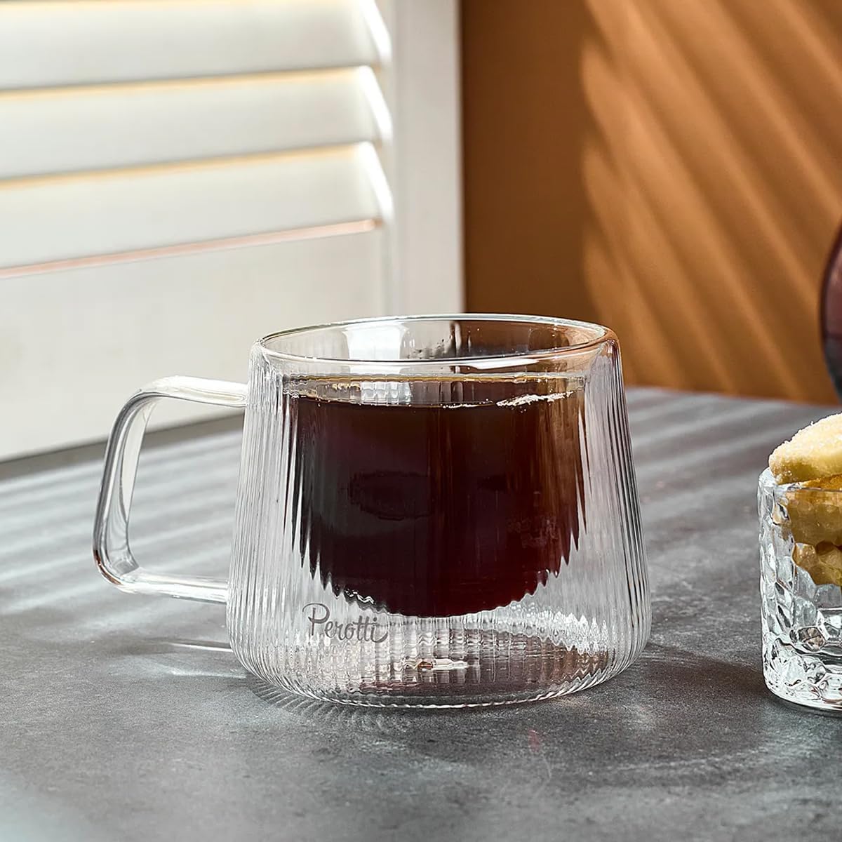 Lineo Short Çift Cidarlı Kupa 200 ml