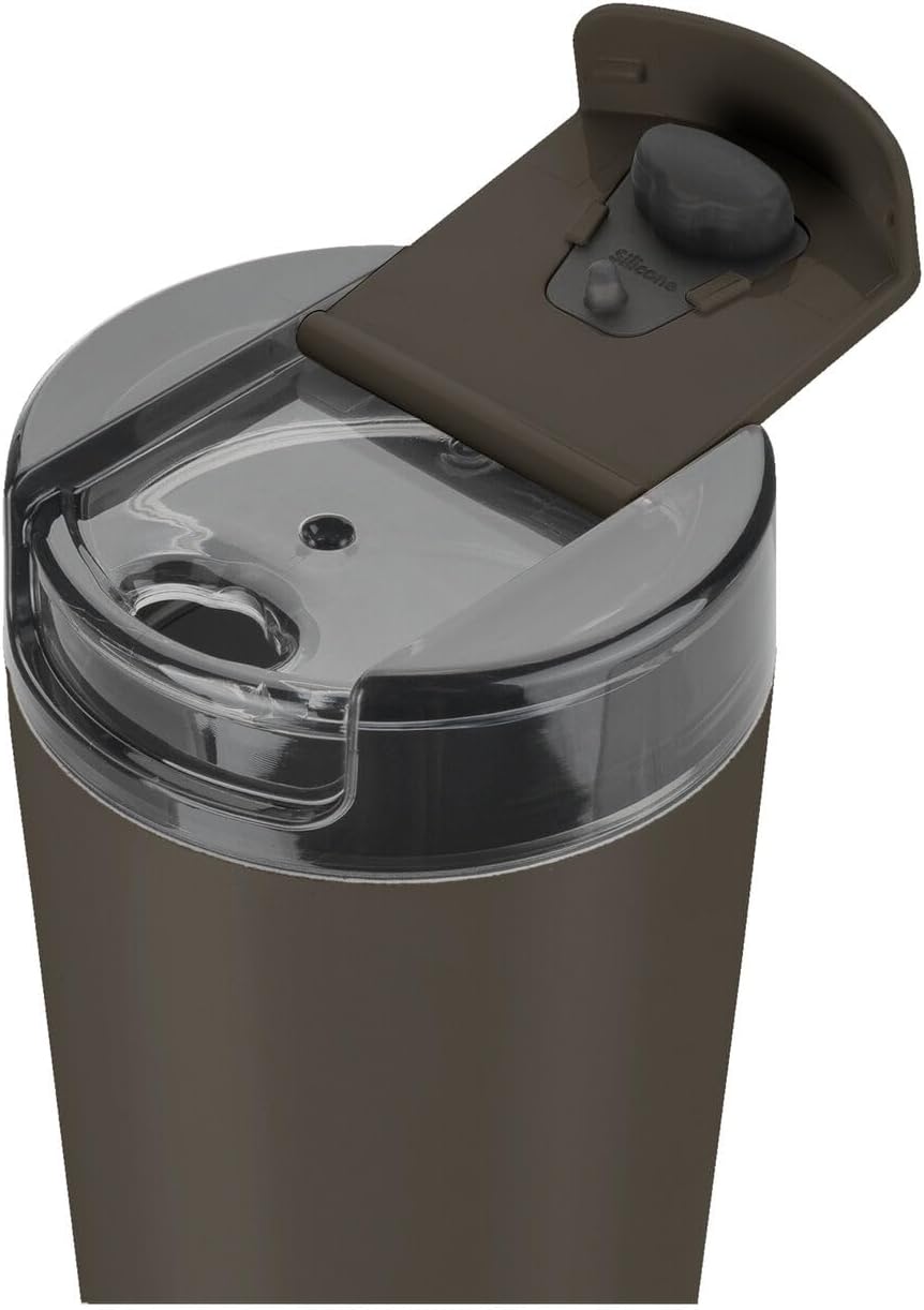 Thermo Plus Termo Bardak Termos, 480 ml, paslanmaz çelik, Çikolata