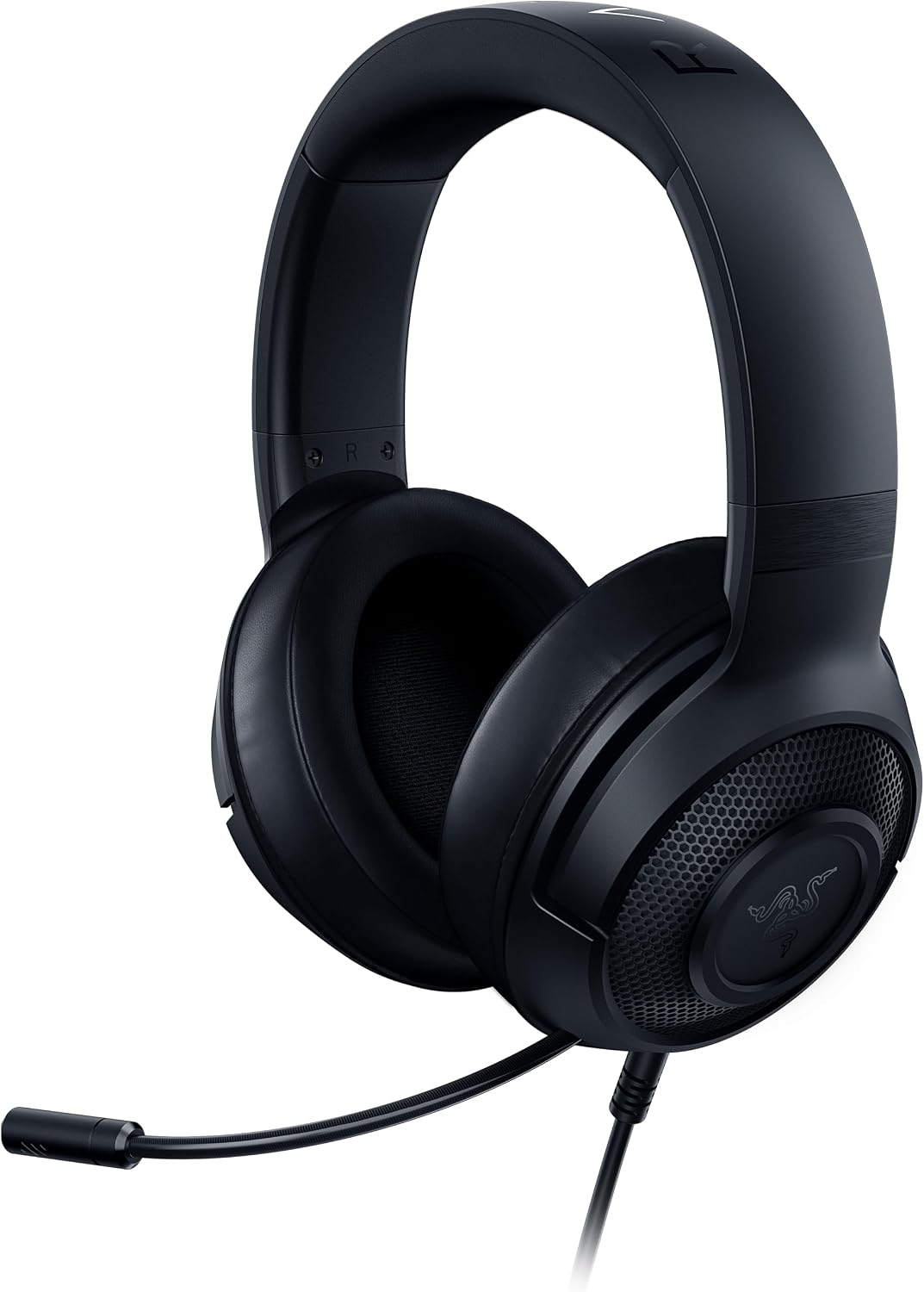 Kraken X Lite - Ultra Hafif Oyun Kulaklığı Surround Ses - Hafif Alüminyum Çerçeve - Bükülebilir Kardioid Mikrofon - PC, PS4, PS5, Switch, Xbox Serisi, Mobil - Siyah