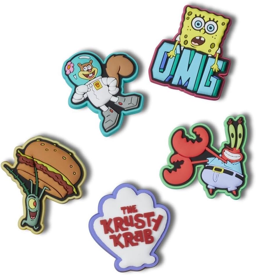 Spongebob 5Pck Terlik Rozeti 10010012