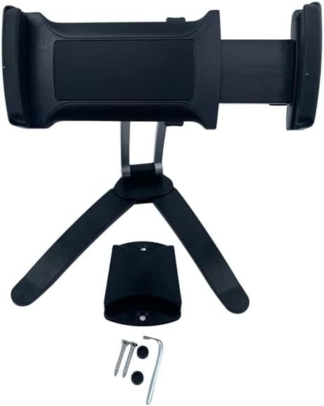 360 Derece Dönebilen Mutfak Masaüstü Telefon Tablet Tutucu Ayarlanabilir Esnek Ayaklı Metal Gövdeli