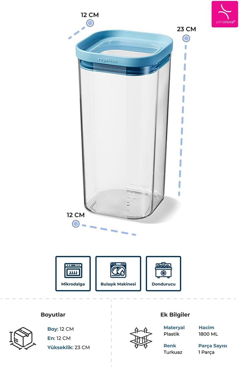SEOUL KURU GIDA SAKLAMA KABI 1800ML