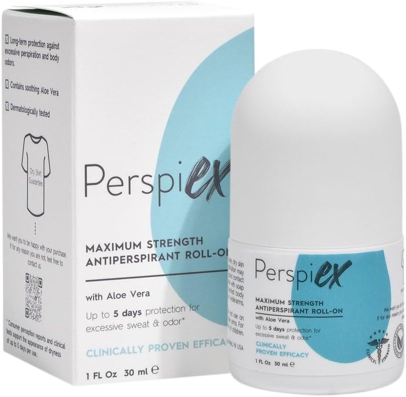 Perspiex Aşırı Terleme Önleyici Antiperspirant Roll On 30 Ml - 5 Güne Kadar Klinik Onaylı Etki