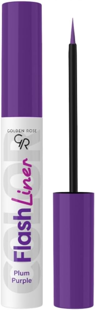 Flash Liner Colored Eyeliner - 107 Plum Purple - Renkli Likit Eyeliner