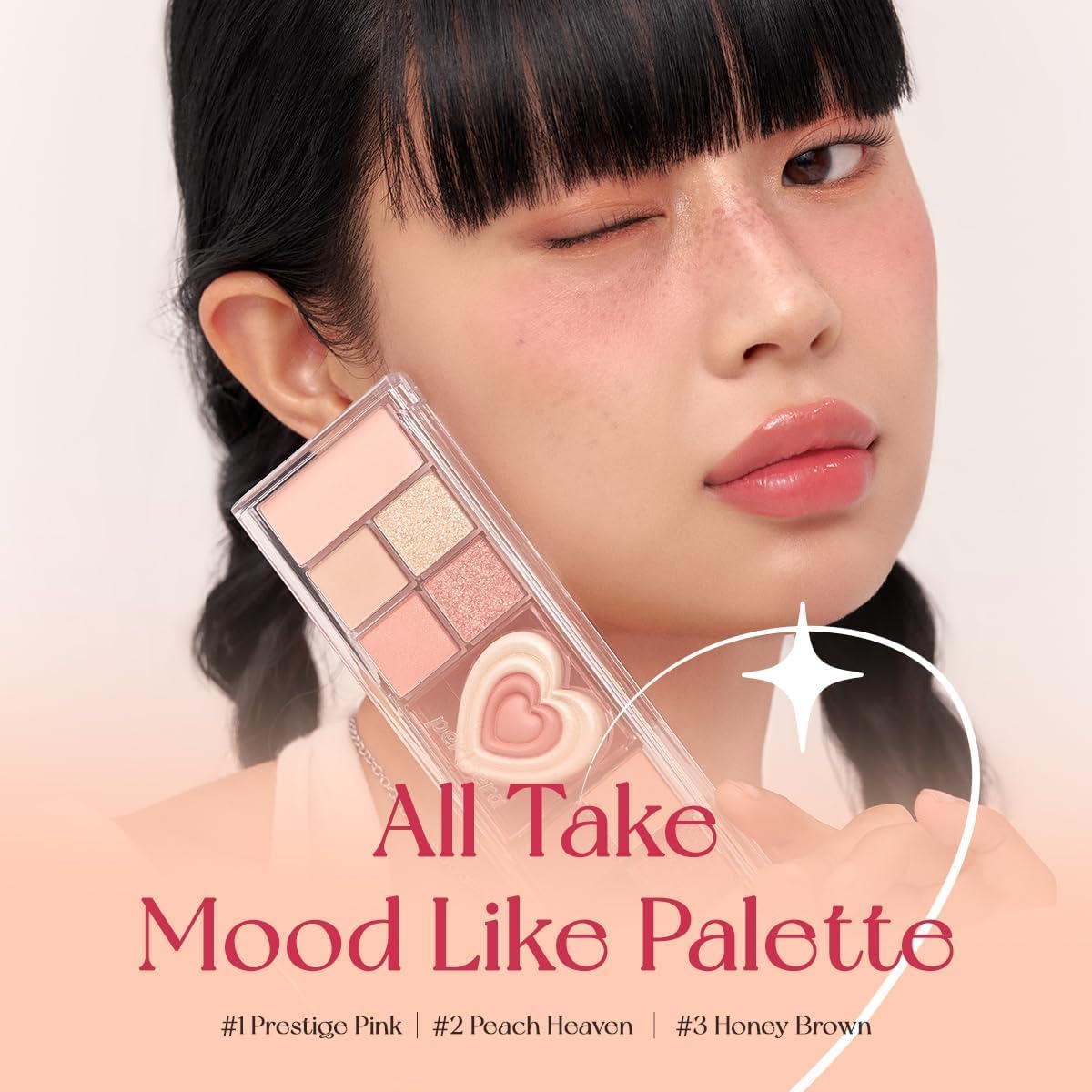 Çok Fonksiyonlu Makyaj Paleti All Take Mood Like Palette (02 Peach Heaven) (Peritage)