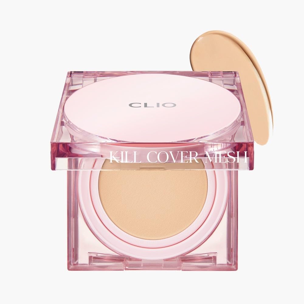 Yoğun Nem ve Işıltı Veren Cushion Kill Cover Mesh Glow Cushion+Refill (4 Ginger) Spf50+PA++++