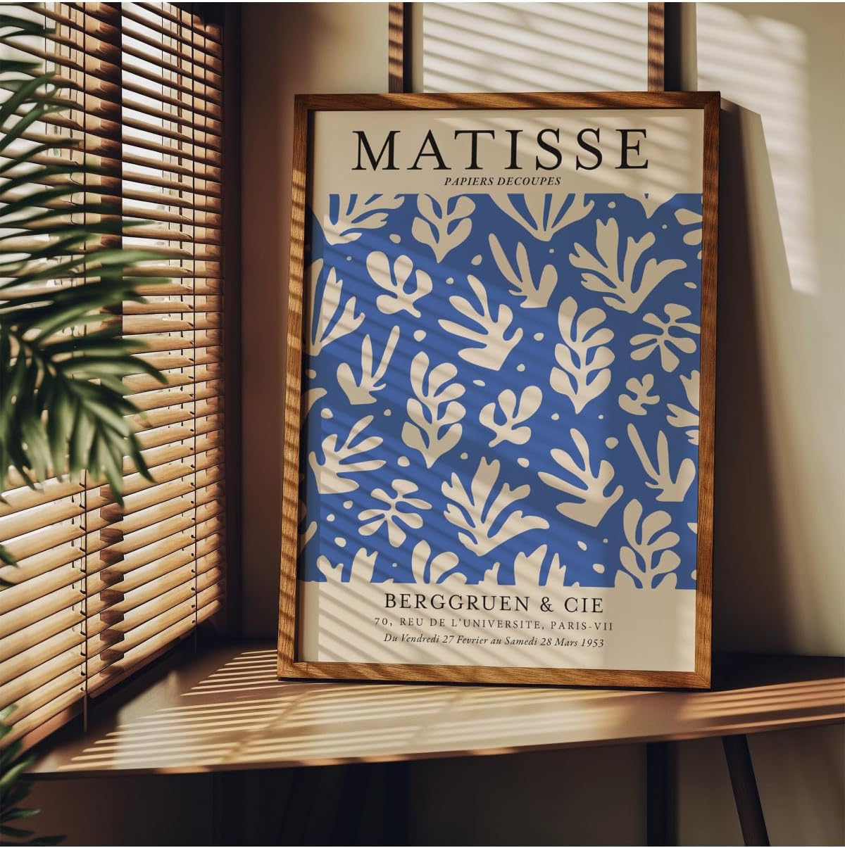 Matisse Çerçevesiz Poster, Modern Dekoratif Çerçevesiz Poster, Tablo, Matisse-18, 30 x 40