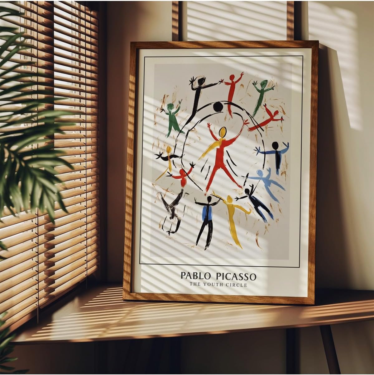 Picasso Çerçevesiz Poster, Modern Dekoratif Çerçevesiz Poster, Tablo, Picasso-9, 40 x 50