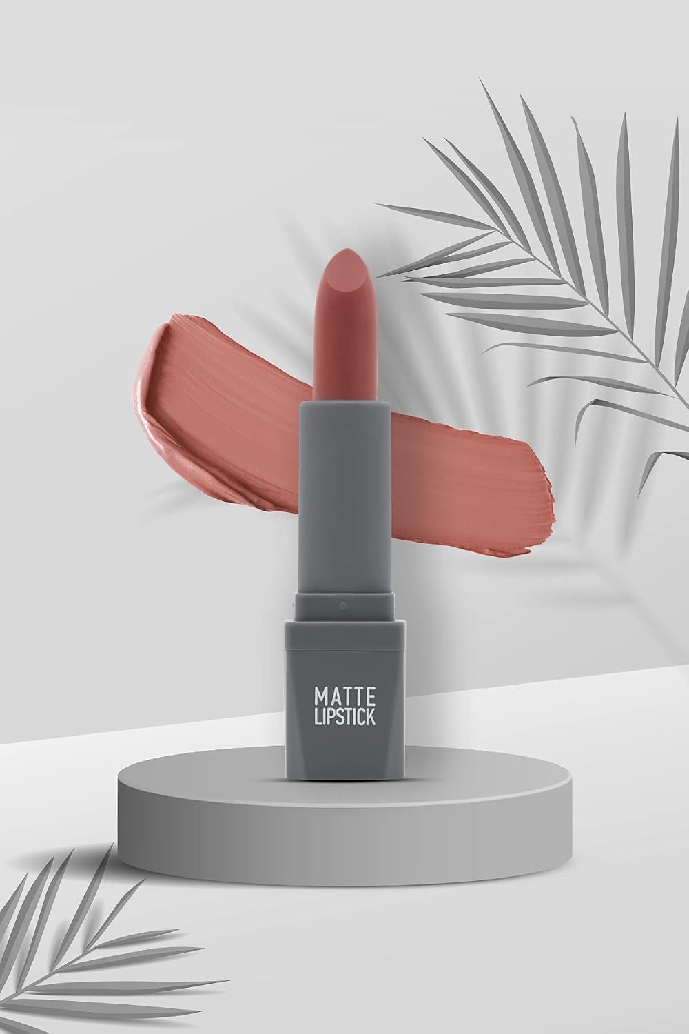 Yoğun Renk Veren Uzun Süre Kalıcı Nemlendirici Kadifemsi Mat Ruj - Matte Lipstick 407 Dusty Rose