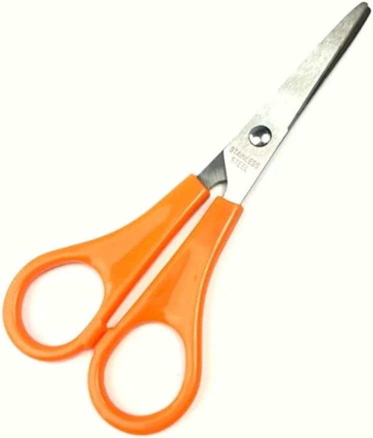 Karton Kağıt Okul El İşi Ofis Masa Üstü Kesme Kesim Makası 13cm Çok Amaçlı Keskin Makas