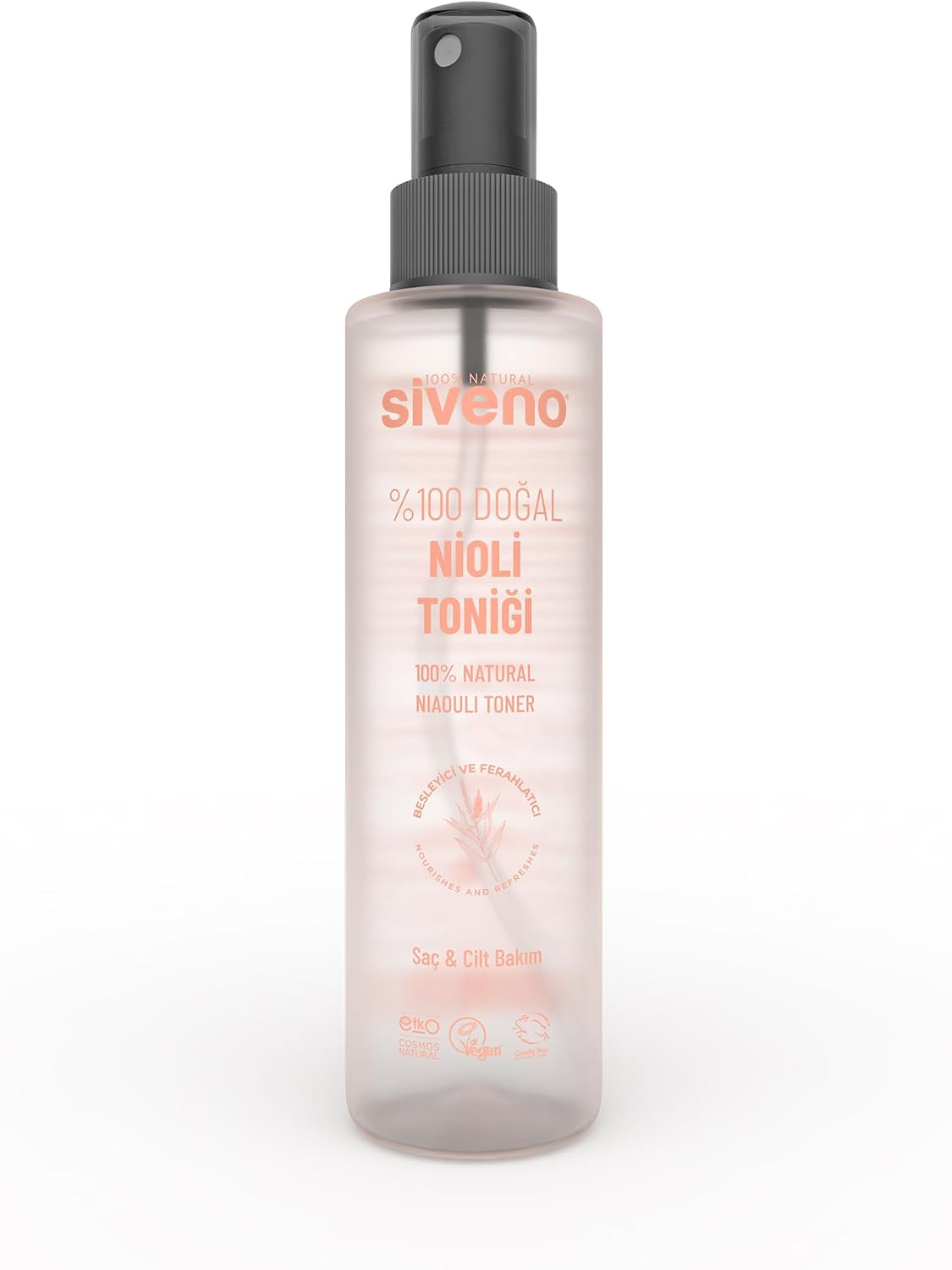 %100 Doğal Nioli Suyu Kötü Koku Önleyici Arındırıcı Ferahlatıcı Hassas Bölge Toniği 150 ml