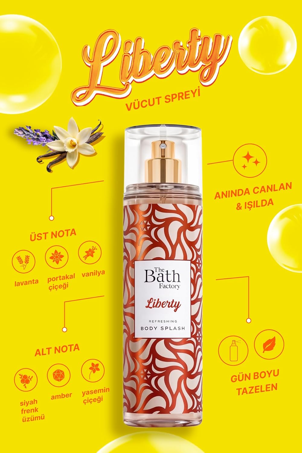 Liberty Vücut Spreyi 200 ML