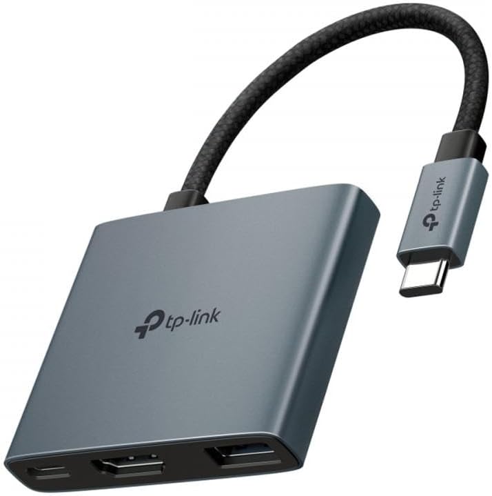 UH3020C, 4K 60Hz HDMI, 100W Hızlı Şarj, 1x Type-A, 3'ü Bir Arada USB-C Hub