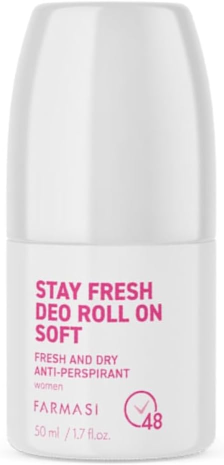 FARMASİ ANTI-PERSPIRANT SOFT KADIN DEO ROLL ON 50 ML
