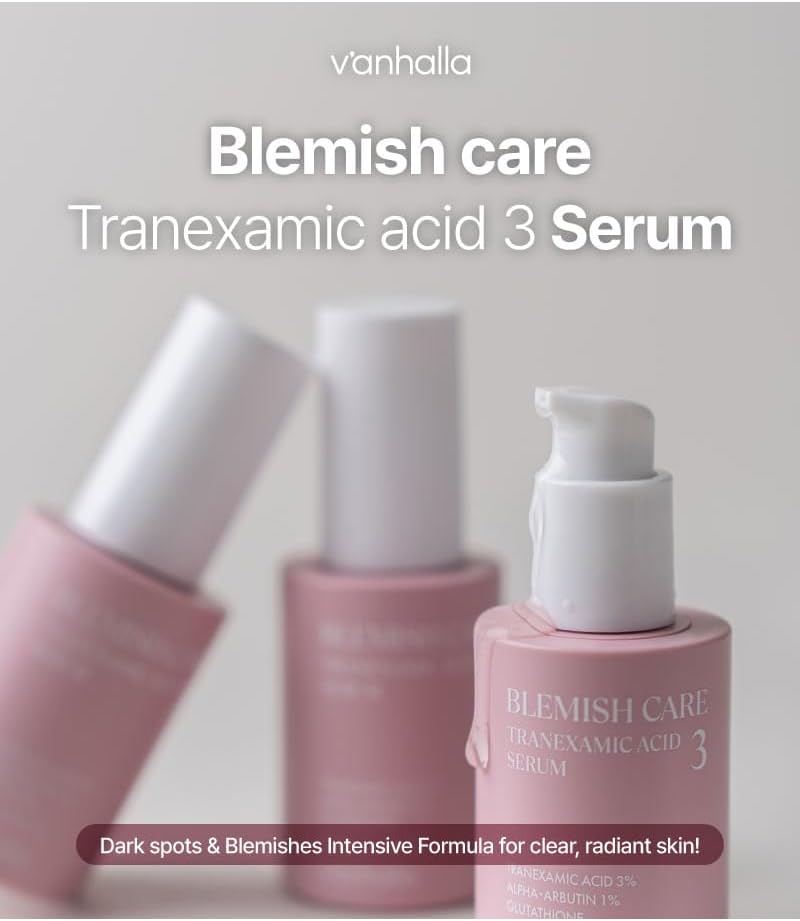Koyu Leke Karşıtı Traneksamik Asit Serum,%3 Traneksamik Asit, Cilt Tonu Eşitleyici, 30ml