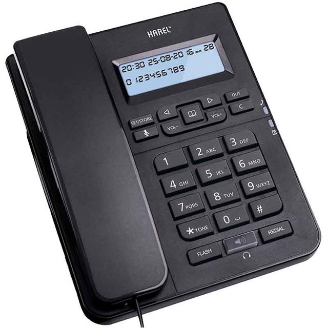 Karel TM-145 Kablolu Ekranlı Masaüstü Analog Telefon