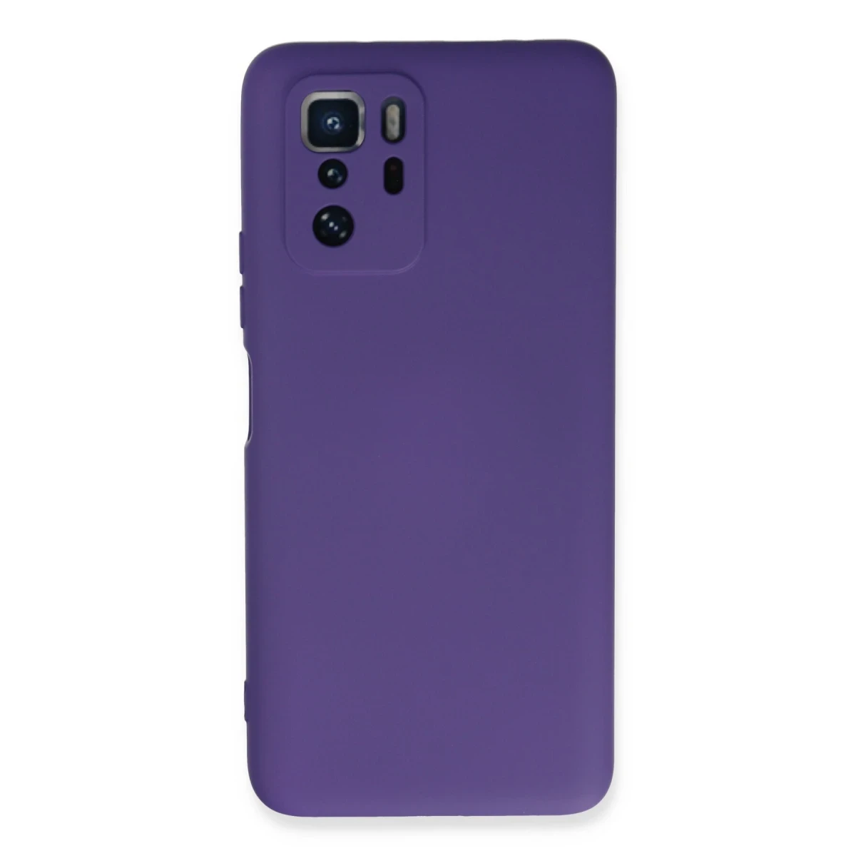 Xiaomi Poco X3 GT Kılıf Nano içi Kadife Silikon - Mor