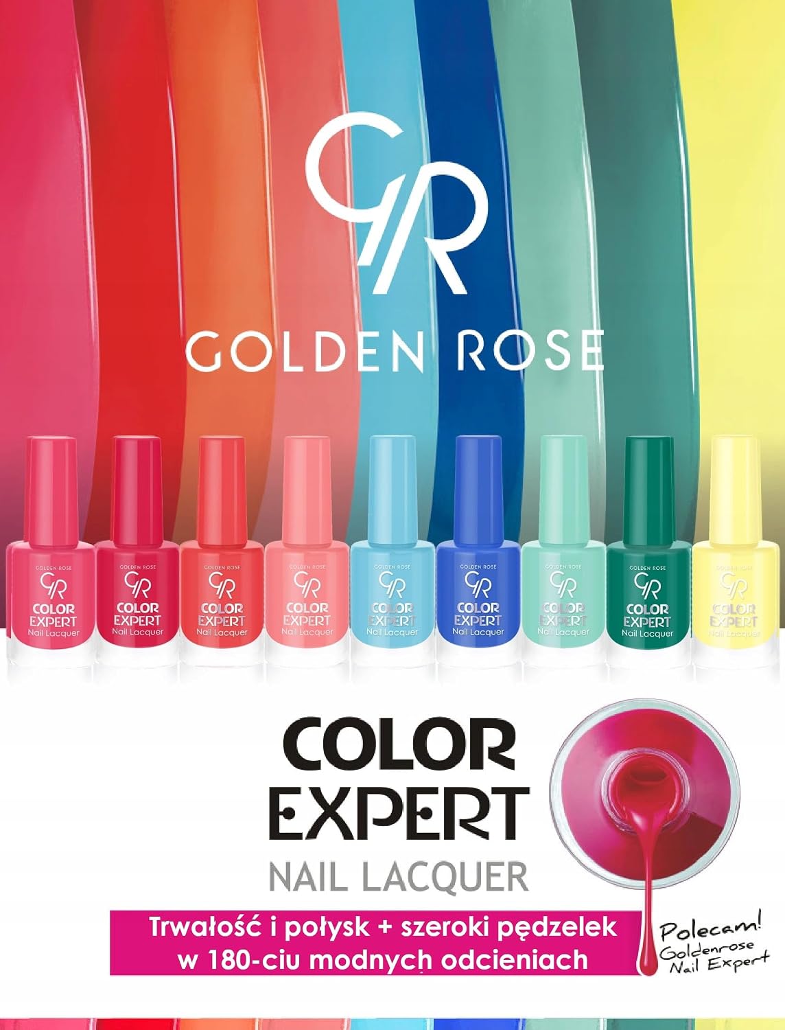Color Expert Nail Lacquer No: 80 - Geniş Fırçalı Oje 10.2 ml