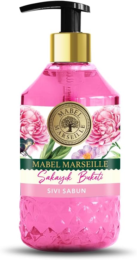 Mabel Sıvı Sabun Şakayik Buketi 500 ml Cilt Temizleme