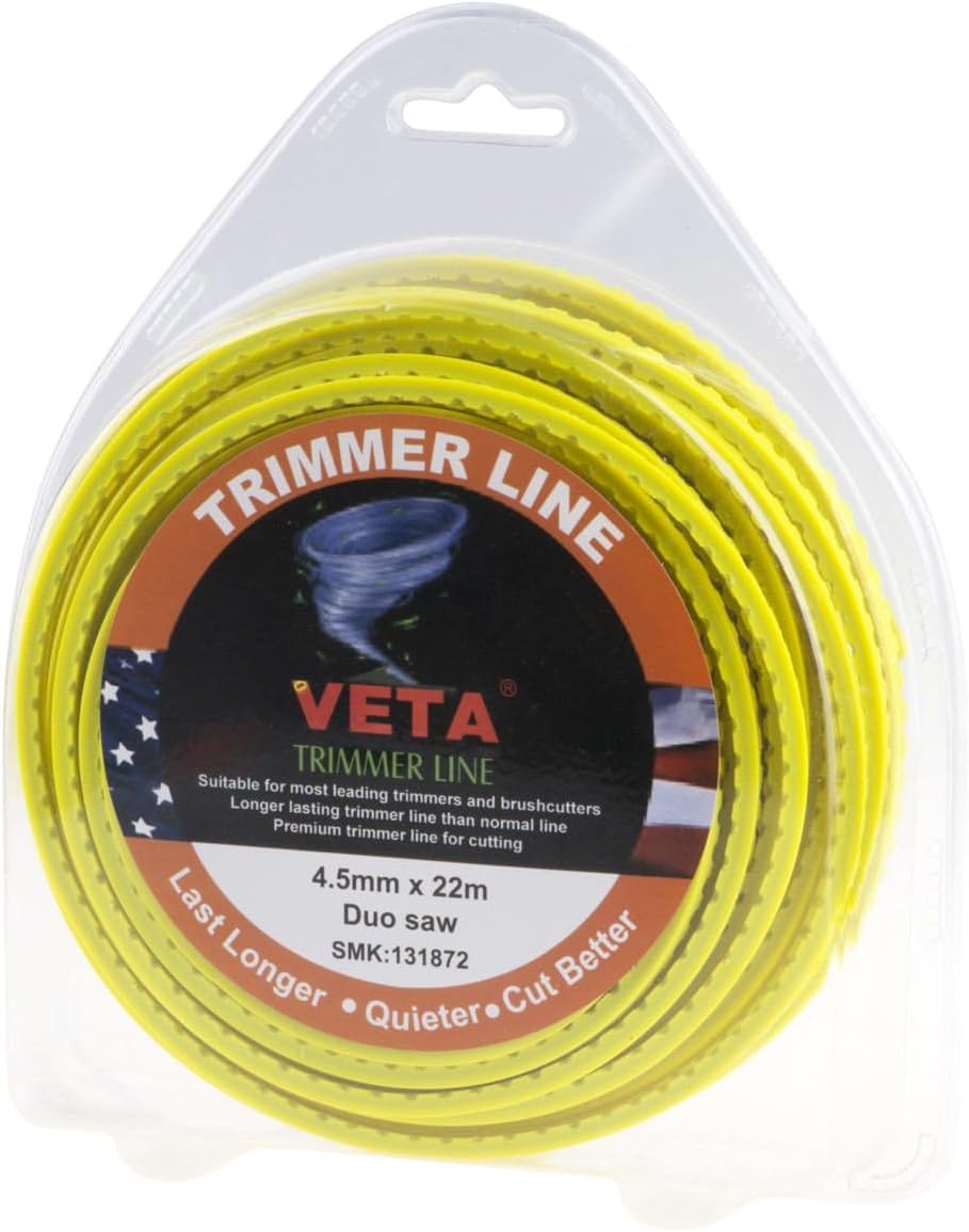 131872 Tırpan Misina Pro 4.5Mm 22M Sarı Tırtıklı