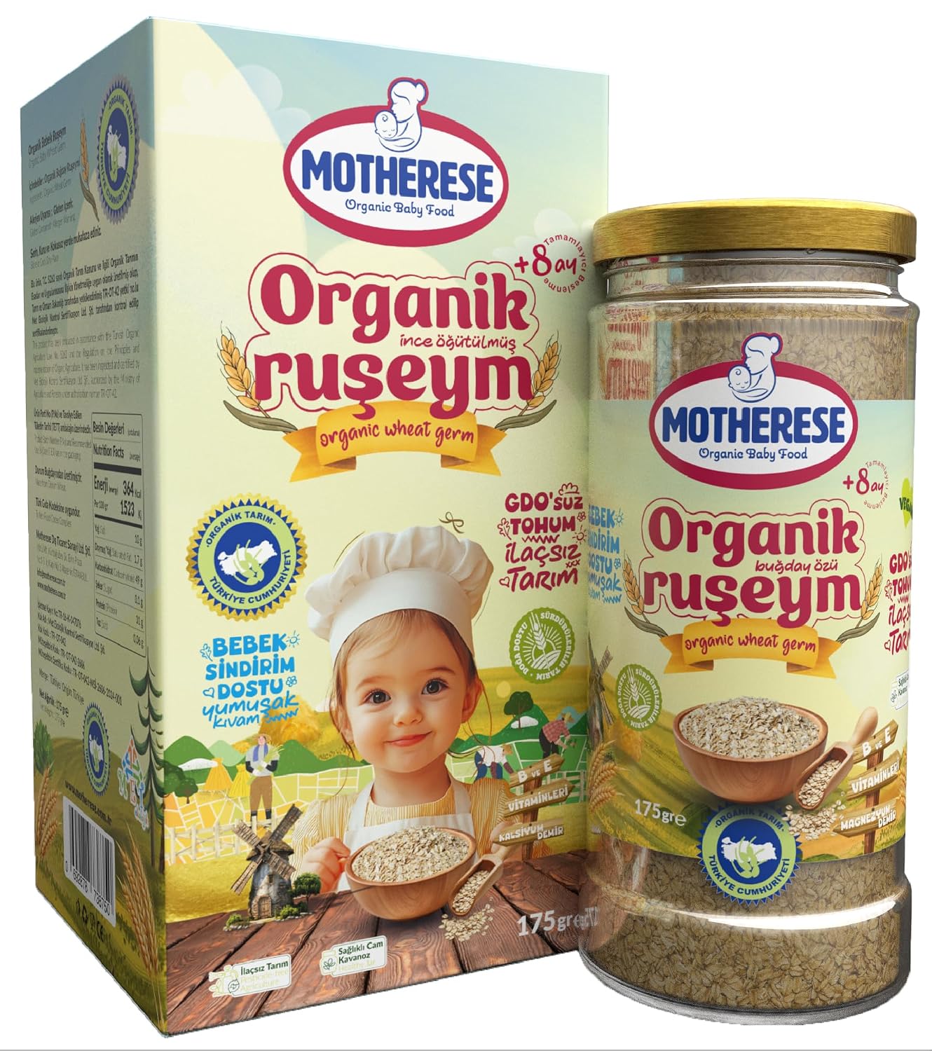 Organik Ruşeym - Organik Bebek Ruşeym 175 gr - Ruşeym 175 gr