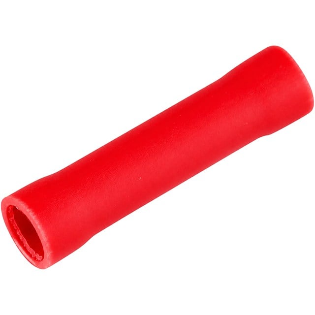 PM-39055 0,5-1,5mm2 Kesit 25x6x4mm Soket Kırmızı İzoleli Kablo Pabucu (100’lü Paket)