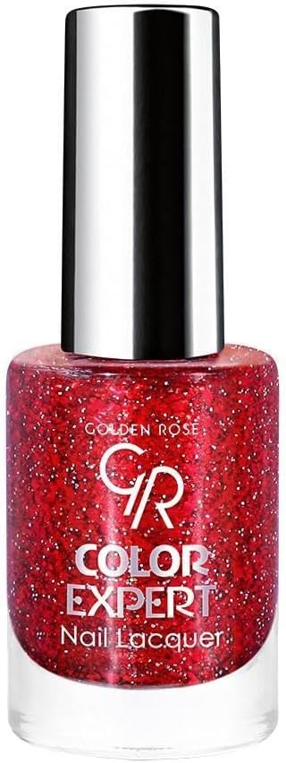 Color Expert Nail Lacquer Glitter No: 615 - Geniş Fırçalı Işıltılı Oje 10.2 ml