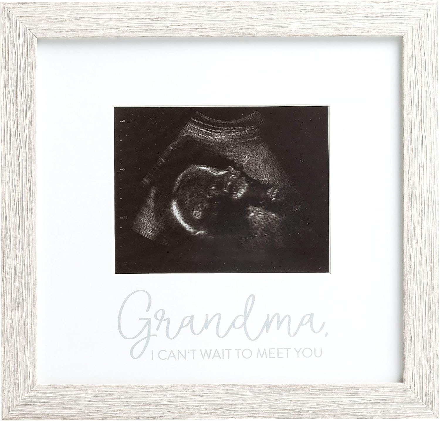 Rustik Büyükanne Sonogram Resim Çerçevesi, Hamilelik Duyurusu, Ultrason Bebek Fotoğraf Çerçevesi, Cinsiyet-Nötr Bebek Hatıra Çerçevesi, Masa Üstü ve Duvar Dekoru, 4x5 Fotoğraf Ekleme