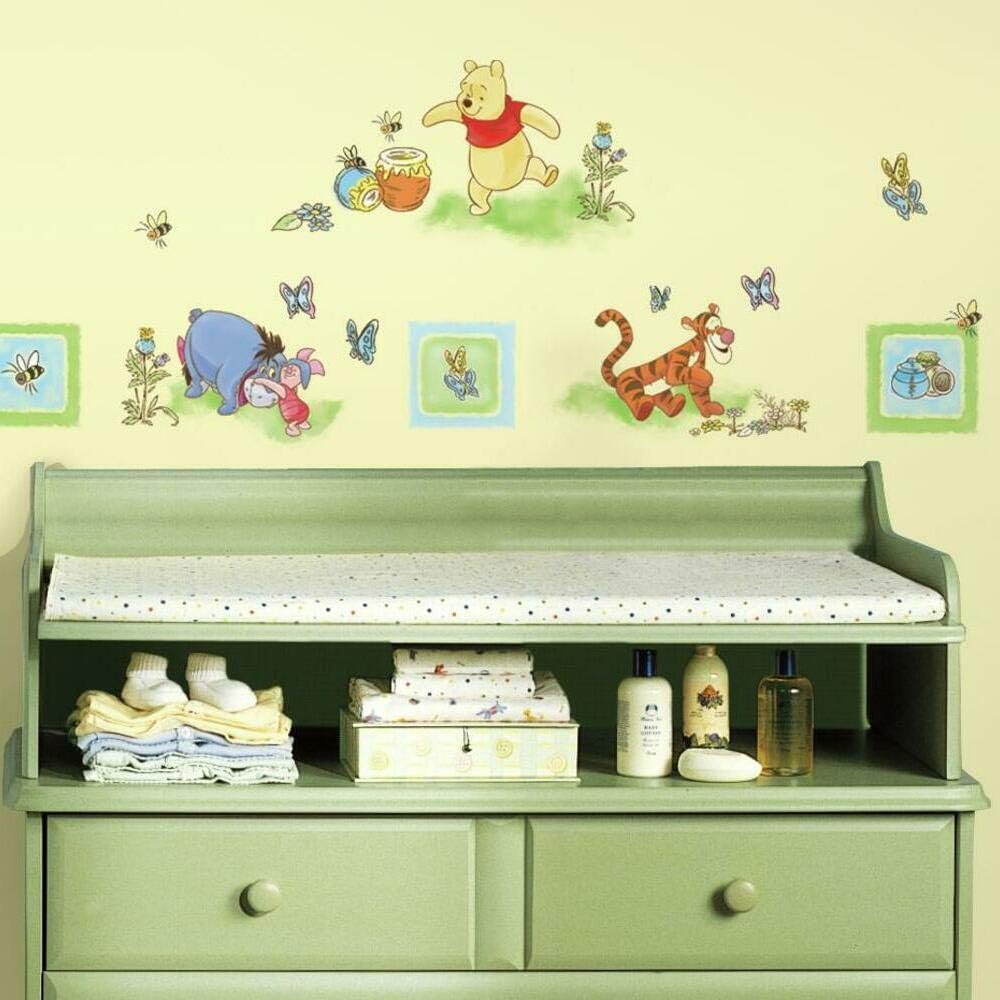 RMK1630SCS RM – Disney Winnie Puuh duvar dövmesi, PVC, renkli, 29 x 13 x 2,5 cm